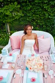 Makeup Rashida L Williams "The Glam Doctor" , Hair -Vanessa, Design and Decor -Aisha Dooby Designs 