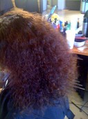 Before Keratin Smoothing Therapy