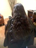 Before Keratin Smoothing Therapy