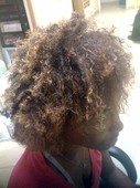 Before Keratin Complex Smoothing Therapy