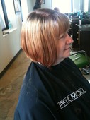 Strawberry Blonde With Cut